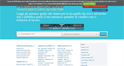 Desktop Screenshot of annunci-gratis.biz